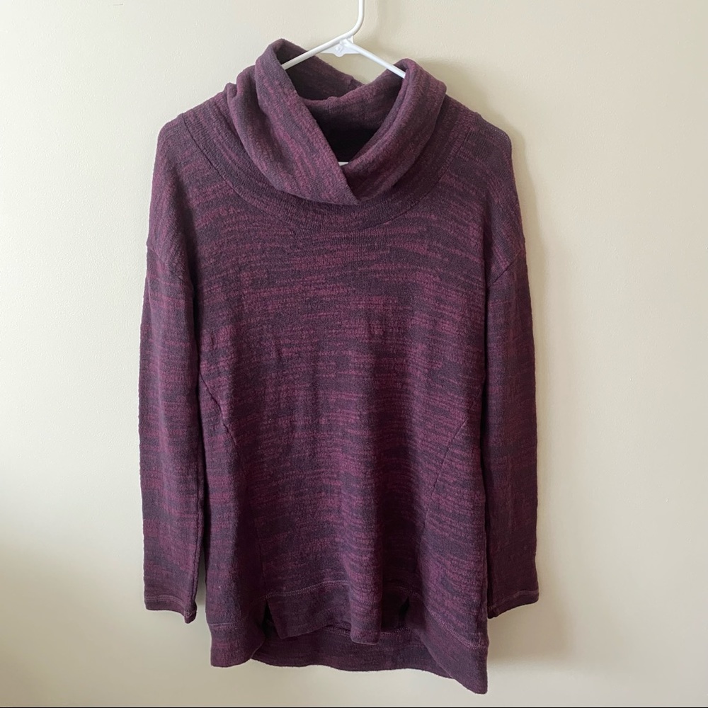Aerie Plush Cowl Neck Sweater